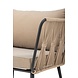 Bloomingville Pavone loungestoel bruin - 82064370 Bloomingville Pavone loungestoel bruin - 82064370