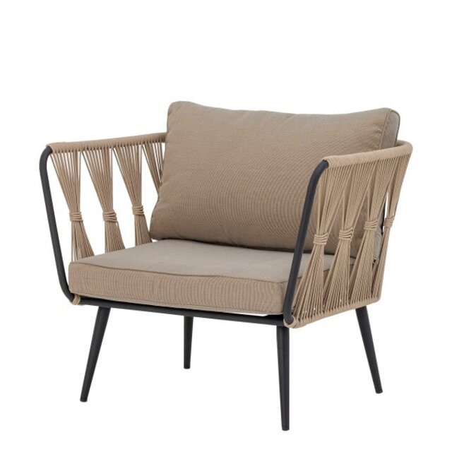 Bloomingville Chaise longue Pavone marron - 82064370