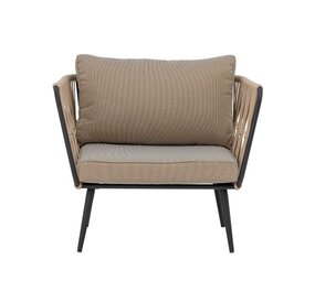 Bloomingville Sillón Pavone marrón Bloomingville Sillón Pavone marrón