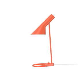 Louis Poulsen AJ tafellamp mini electric orange Louis Poulsen AJ tafellamp mini electric orange