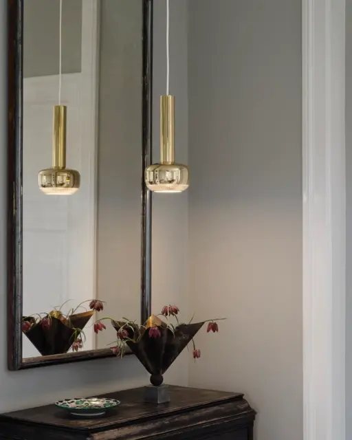 Louis Poulsen Lampada a sospensione VL 56 ottone - 5741113086