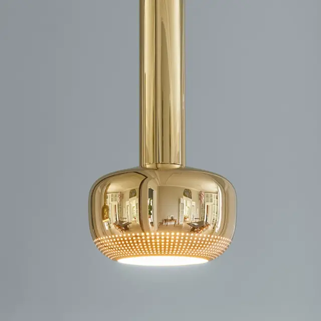 Louis Poulsen Lampada a sospensione VL 56 ottone - 5741113086
