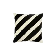 Nordal Coussin Theta noir/ivoire avec rembourrage - 2594