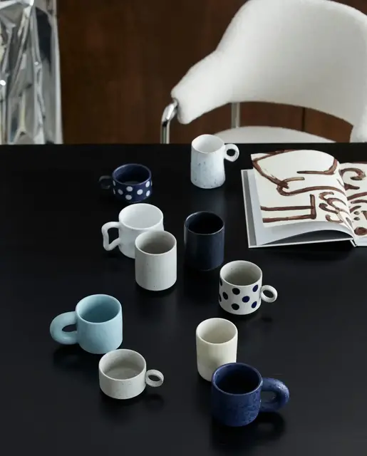 Nordal Wasabi mugs white set of 6 pieces - 6951