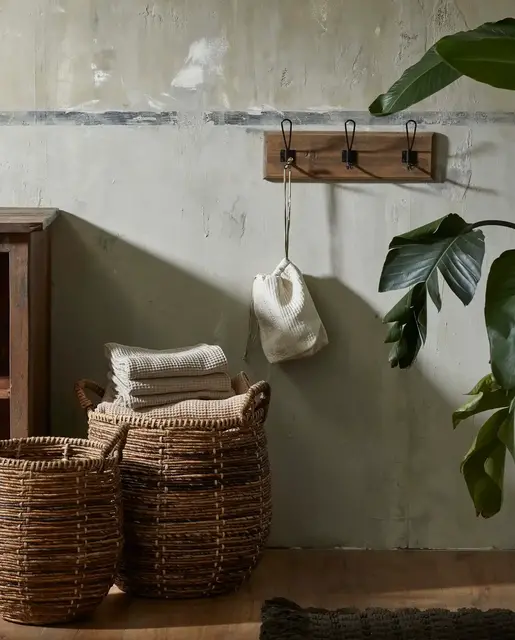 Nordal Caroni coat rack with 3 hooks - 1078