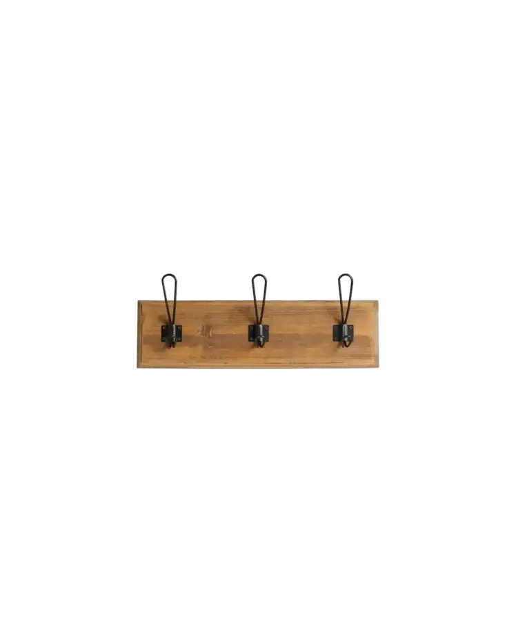 Nordal Caroni coat rack with 3 hooks LIVING AND CO.