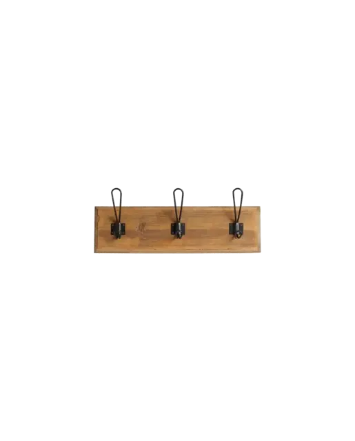 Nordal Caroni kapstok met 3 haken - 1078