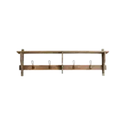 Nordal Caronu coat rack with 4 hooks - 1073