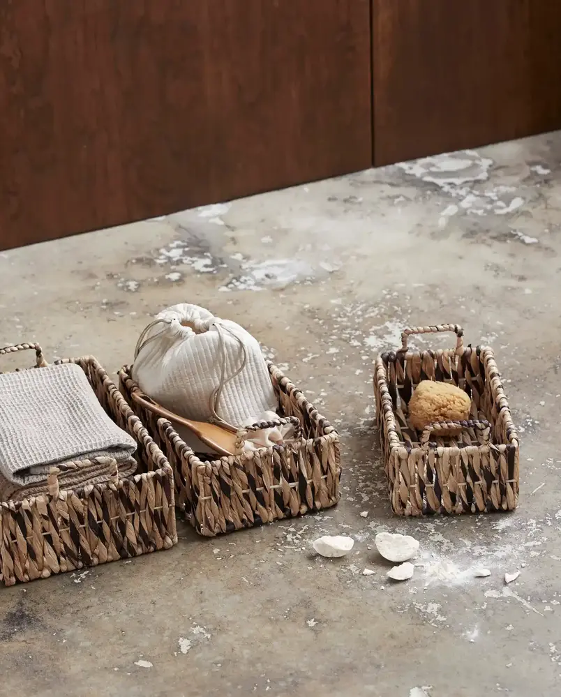 Nordal Colmar baskets set of 3 pieces - 4510