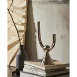 Nordal Corfu candlestick chrome - 2272