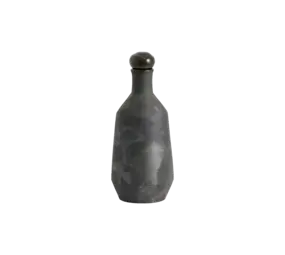 Nordal Juniper fles met dop zwart Nordal Juniper fles met dop zwart