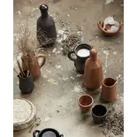 Nordal Wacholderflasche mit Verschluss schwarz - 9195