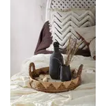 Nordal Juniper bottle with cap black - 9195 Nordal Juniper bottle with cap black - 9195