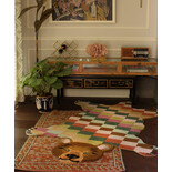 Doing Goods Alfombra con osito a cuadros Archie XL - 5703100000