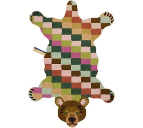 Doing Goods Archie check bear vloerkleed XL