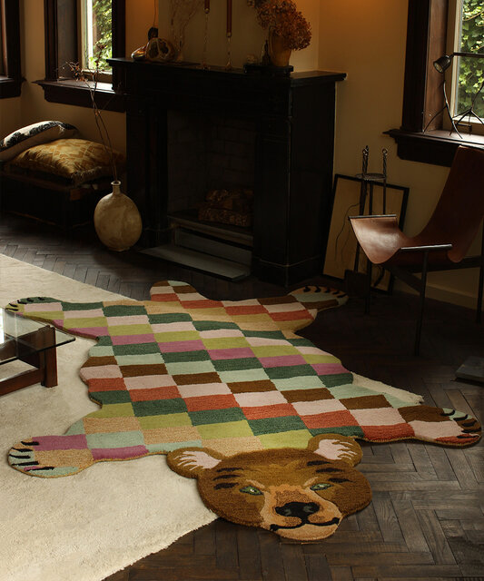 Doing Goods Tapis ours à carreaux Archie XL - 5703100000