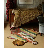 Doing Goods Archie check bear rug L - 1.45.10.094.099.5