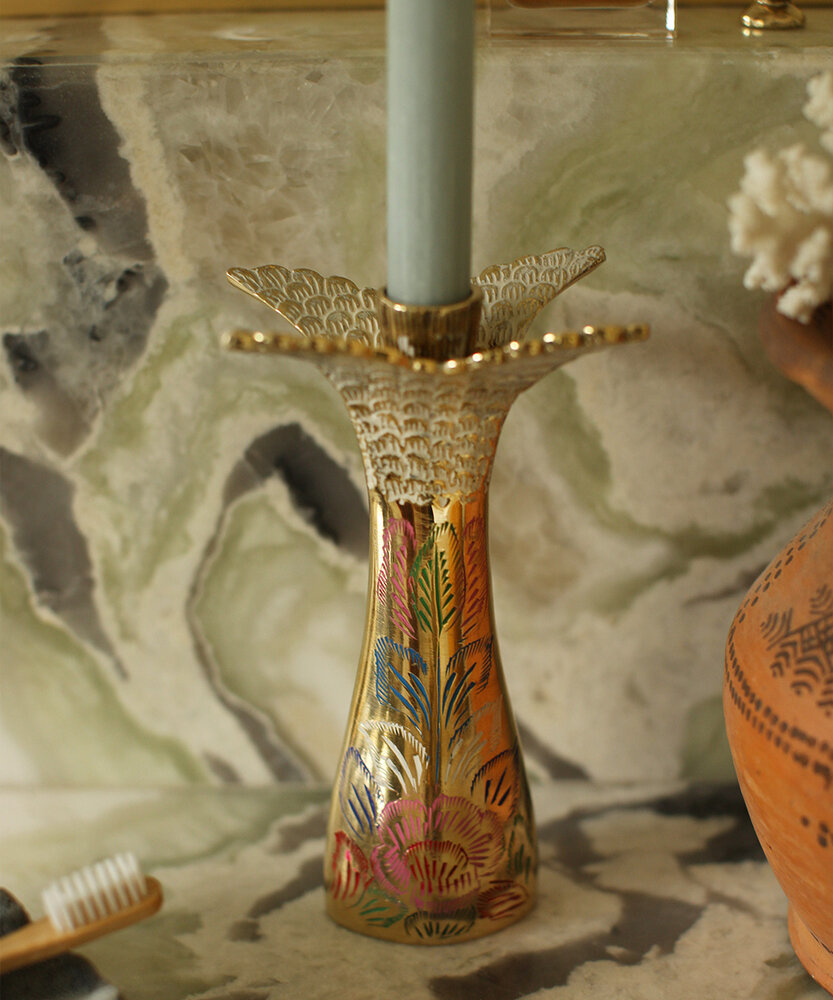 Doing Goods Miracle fish candlestick large - 1.20.30.039.926.5