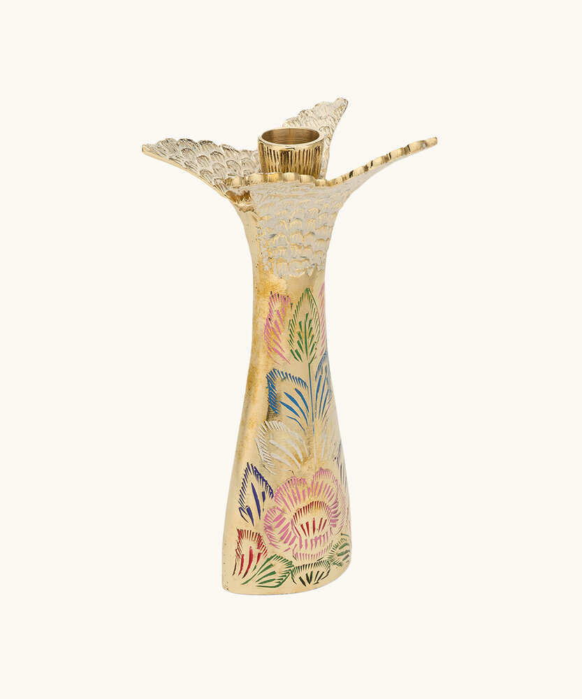 Doing Goods Miracle fish candlestick large - 1.20.30.039.926.5