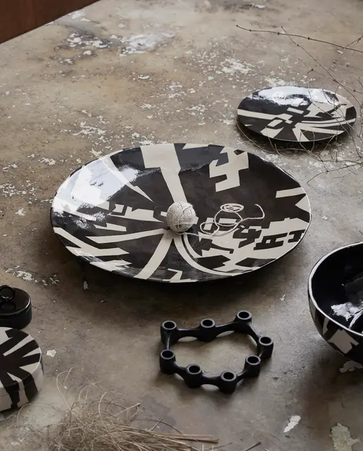 Nordal Assiette décorative Lipsi S - 1771