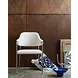 Nordal Ursa kussen off white/blauw inclusief vulling - 2590 Nordal Ursa kussen off white/blauw inclusief vulling - 2590