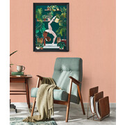 KEK Amsterdam Natural chic wallpaper linen look Long beach - RW-009