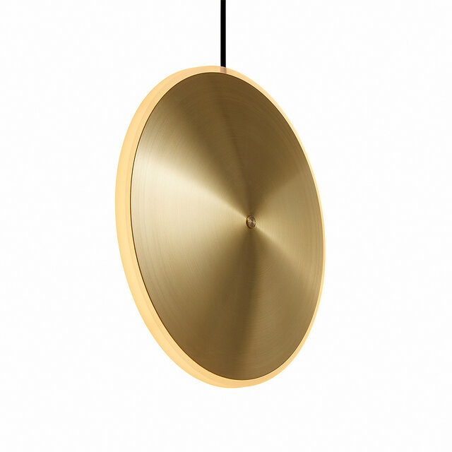 Graypants Lámpara colgante Dish10v latón - GP-285