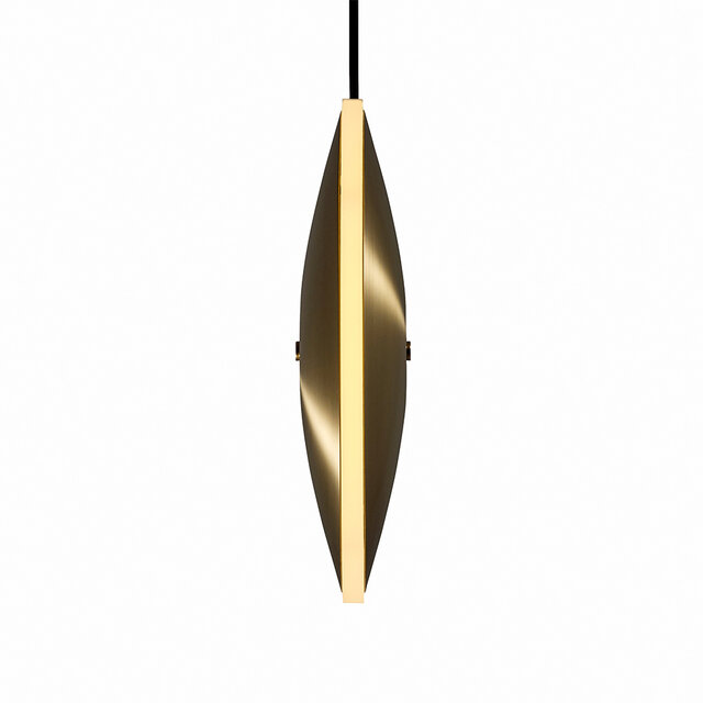 Graypants Lampe suspendue Dish10v en laiton - GP-285