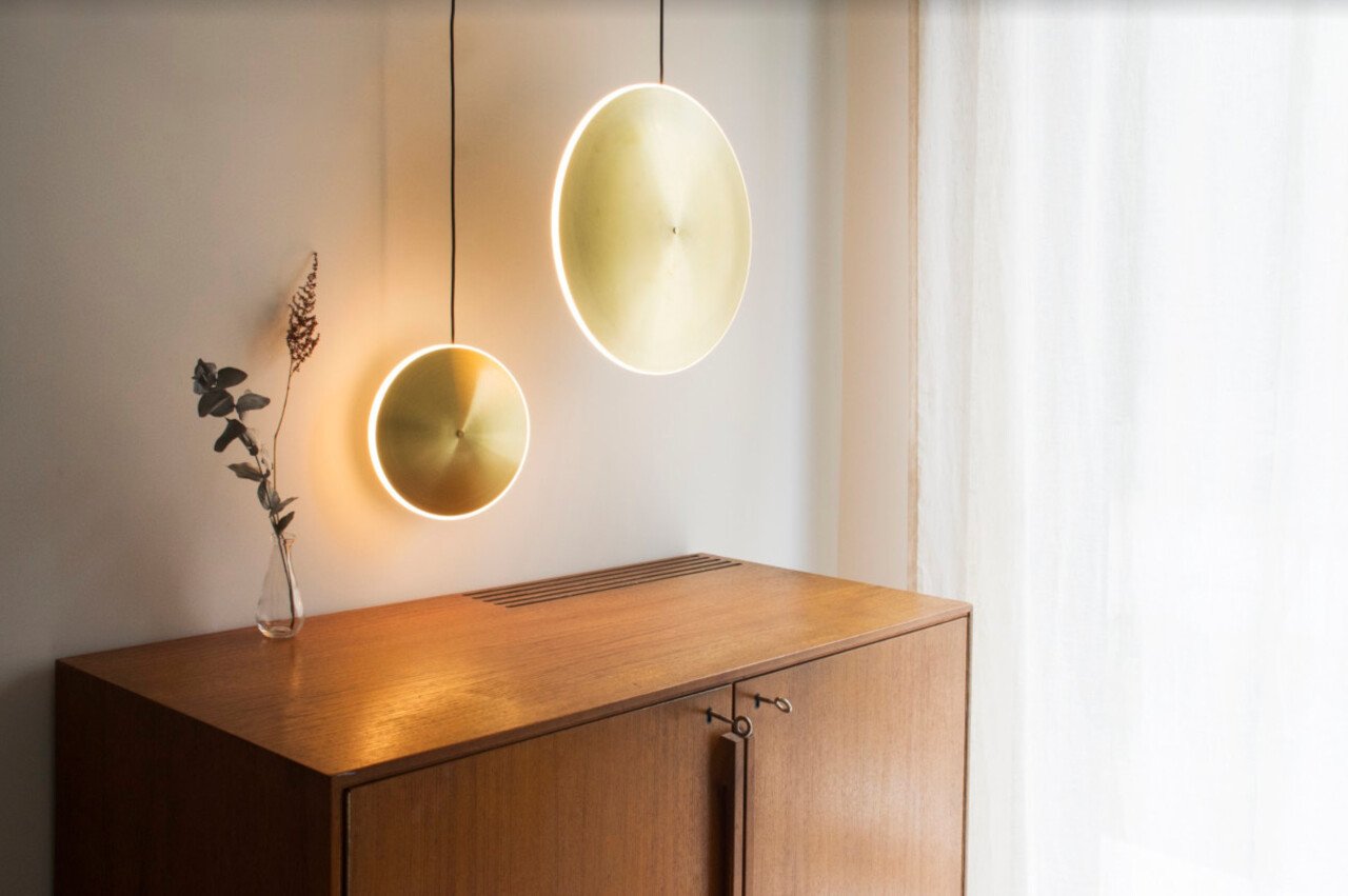 Graypants Dish10v hanglamp messing - GP-285