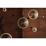 Graypants Dish10v hanging lamp brass - GP-285