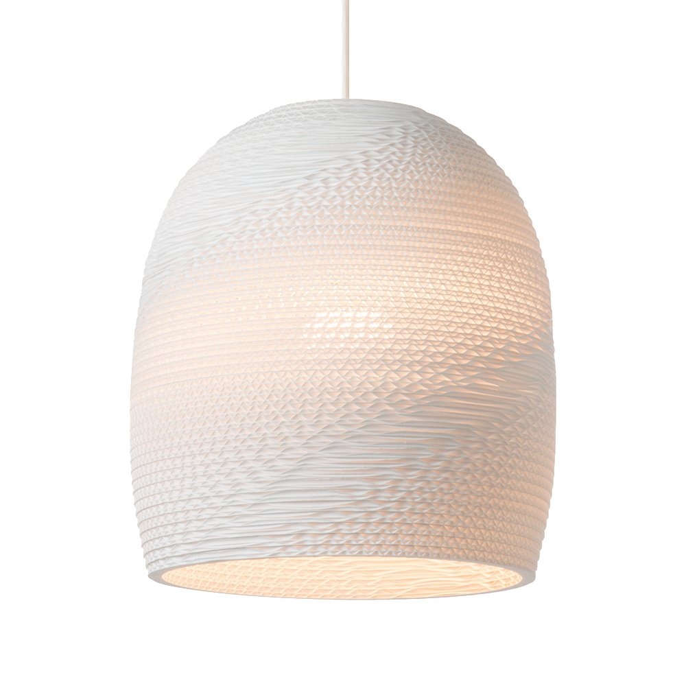 Graypants Bell 16 hanging lamp white - GP-1122
