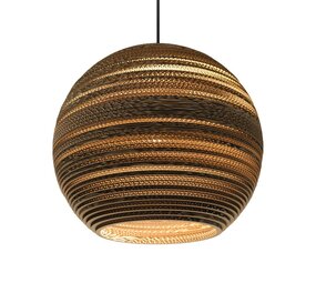 Graypants Lampada a sospensione Moon 18 naturale