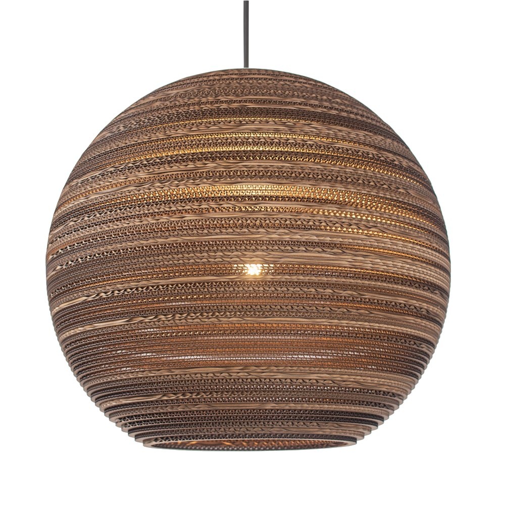 Graypants Moon 24 hanging lamp natural - GP-164