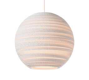 Graypants Lámpara colgante Moon 14 blanca