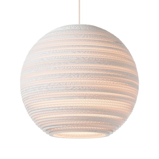 Graypants Lampada a sospensione Moon 14 bianca - GP-1162