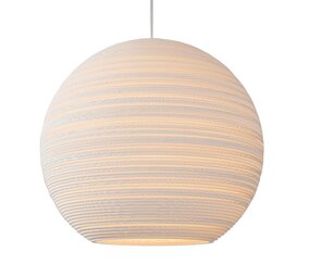 Graypants Hängelampe Moon 24 weiß