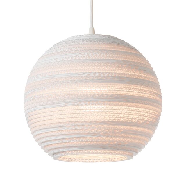 Graypants Lampe suspendue Moon 10 blanche - GP-1161