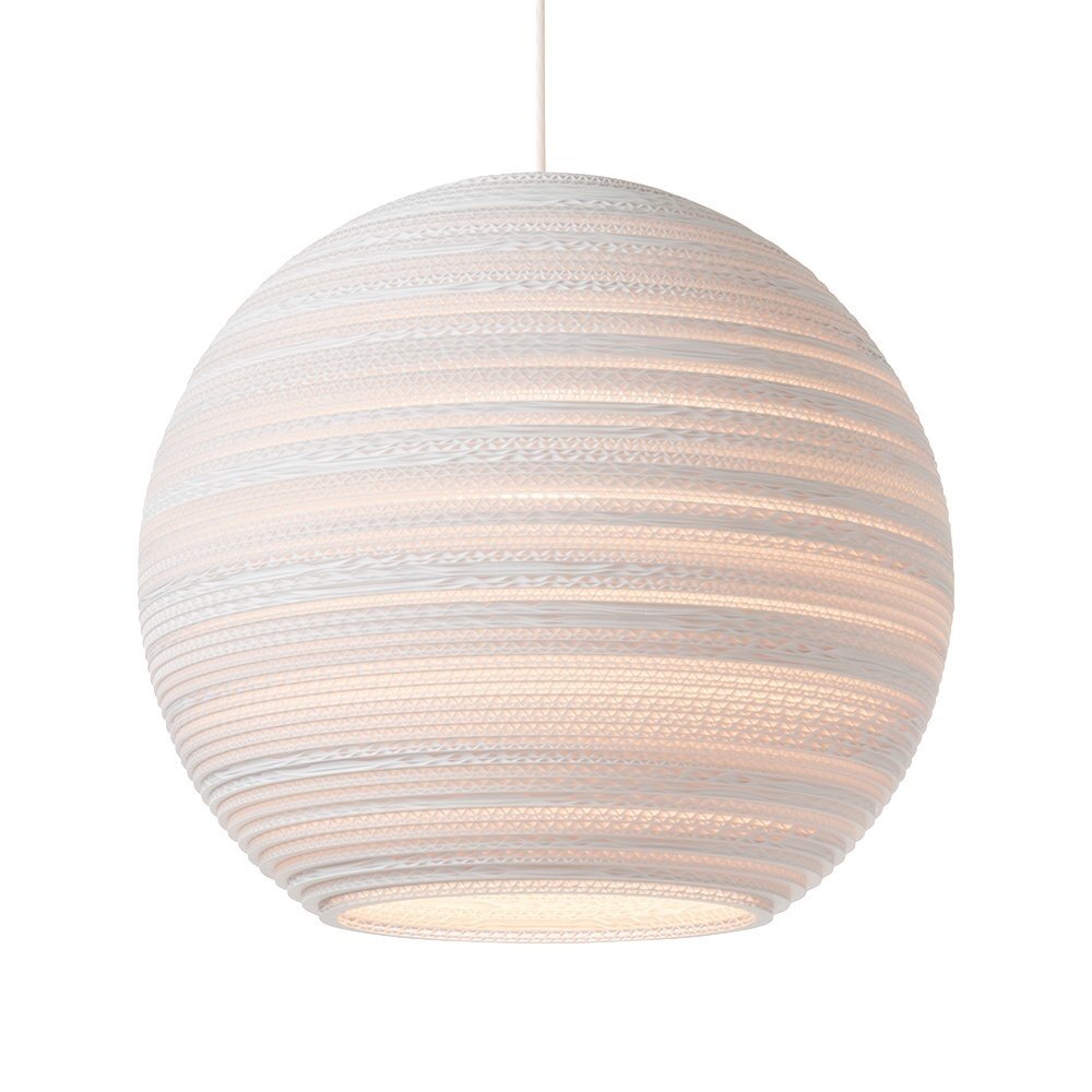 Graypants Lampe suspendue Moon 18 blanche - GP-1163 Graypants Lampe suspendue Moon 18 blanche - GP-1163