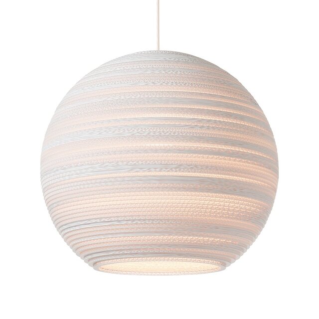 Graypants Hängelampe Moon 18 weiß - GP-1163