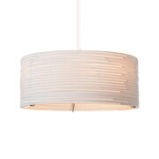 Graypants Lampe suspendue Drum 24 blanche - GP-1152 Graypants Lampe suspendue Drum 24 blanche - GP-1152