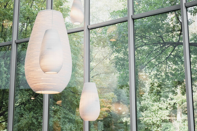 Graypants Drop18 hanging lamp white - GP-1211