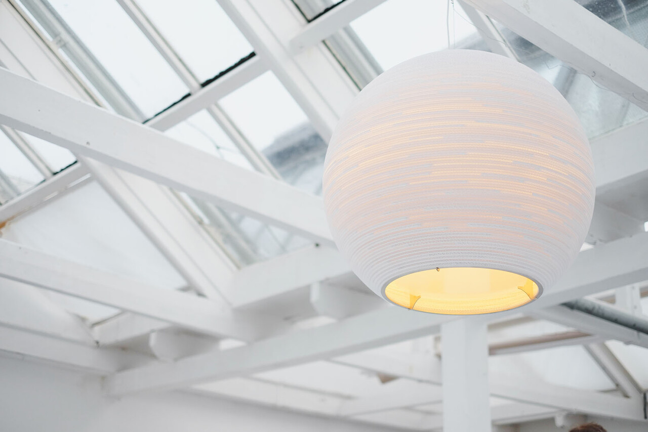 Graypants Lampe suspendue Sun48 blanche - GP-1202