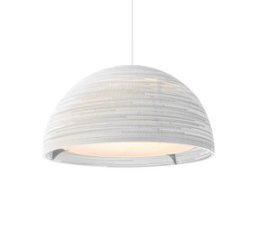 Graypants Lampada a sospensione Dome36 bianca