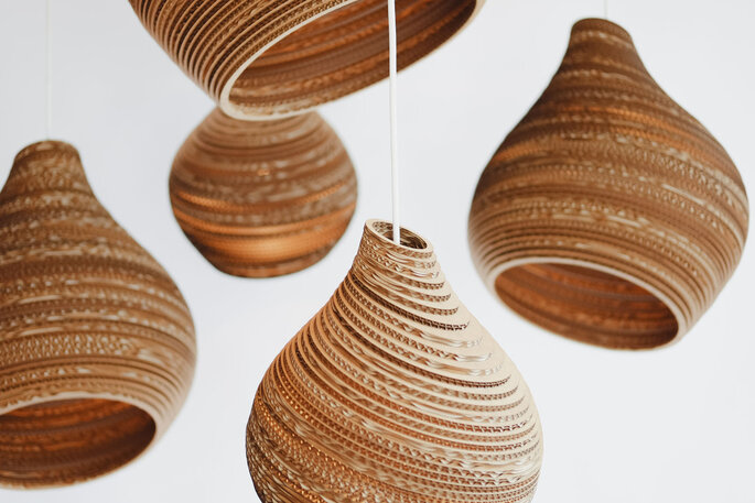 Graypants Hive15 hanging lamp natural - GP-263