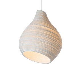 Graypants Lampada a sospensione Hive15 bianca