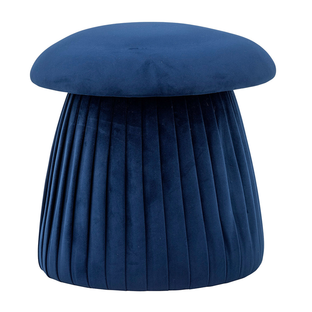 Bloomingville Pouf Roberta bleu - 82064258 Bloomingville Pouf Roberta bleu - 82064258