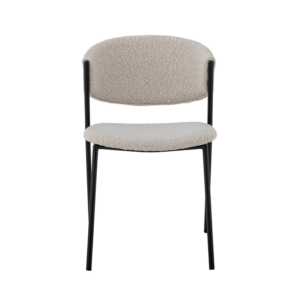 Bloomingville Chaise Marlo blanche - 82064229 Bloomingville Chaise Marlo blanche - 82064229