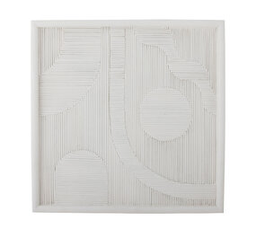 Bloomingville Decoración de pared con pátina