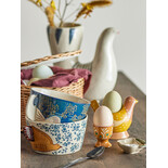 Bloomingville Hezha schalen blauw set van 6 stuks - 82060829 Bloomingville Hezha schalen blauw set van 6 stuks - 82060829