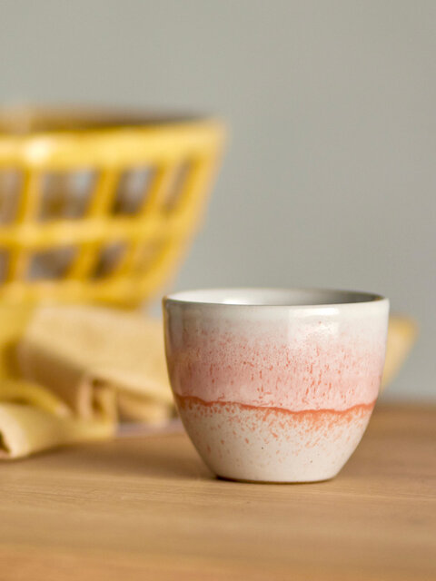 Bloomingville Tazas Paula naranja juego de 6 piezas - 82060646